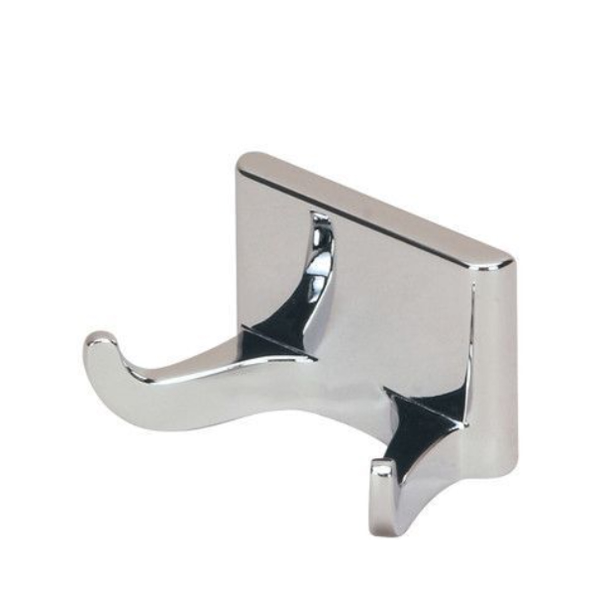 755 NICKEL DOUBLE BATHROOM HANGER