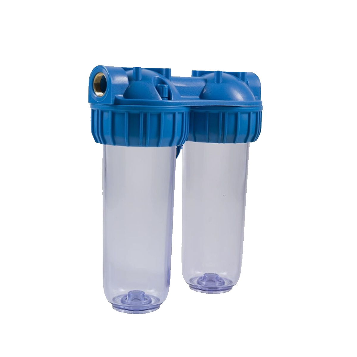 DOUBLE TRANSPARENT WATER FILTER BASE 125-10D