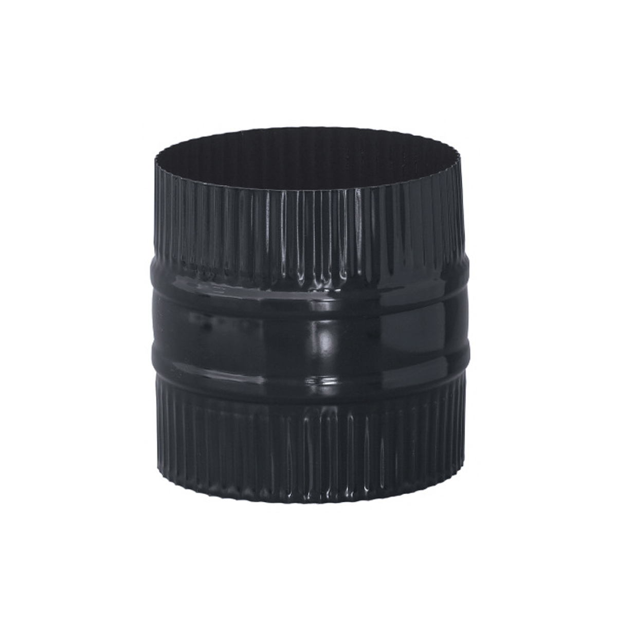 FIREPLACE UNION BLACK 15 CM MALE - MALE