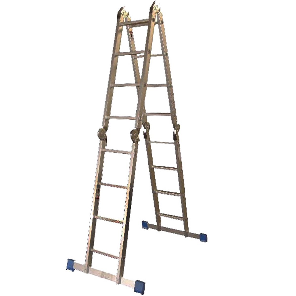 FE ALUMINIUM MULTIFUNCTION LADDER 124CM-468CM