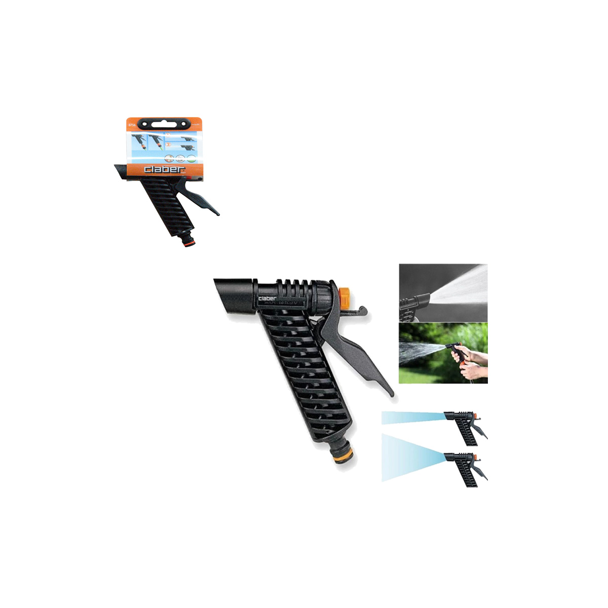 CLABER 8756 SPRAY PISTOL BLISTER