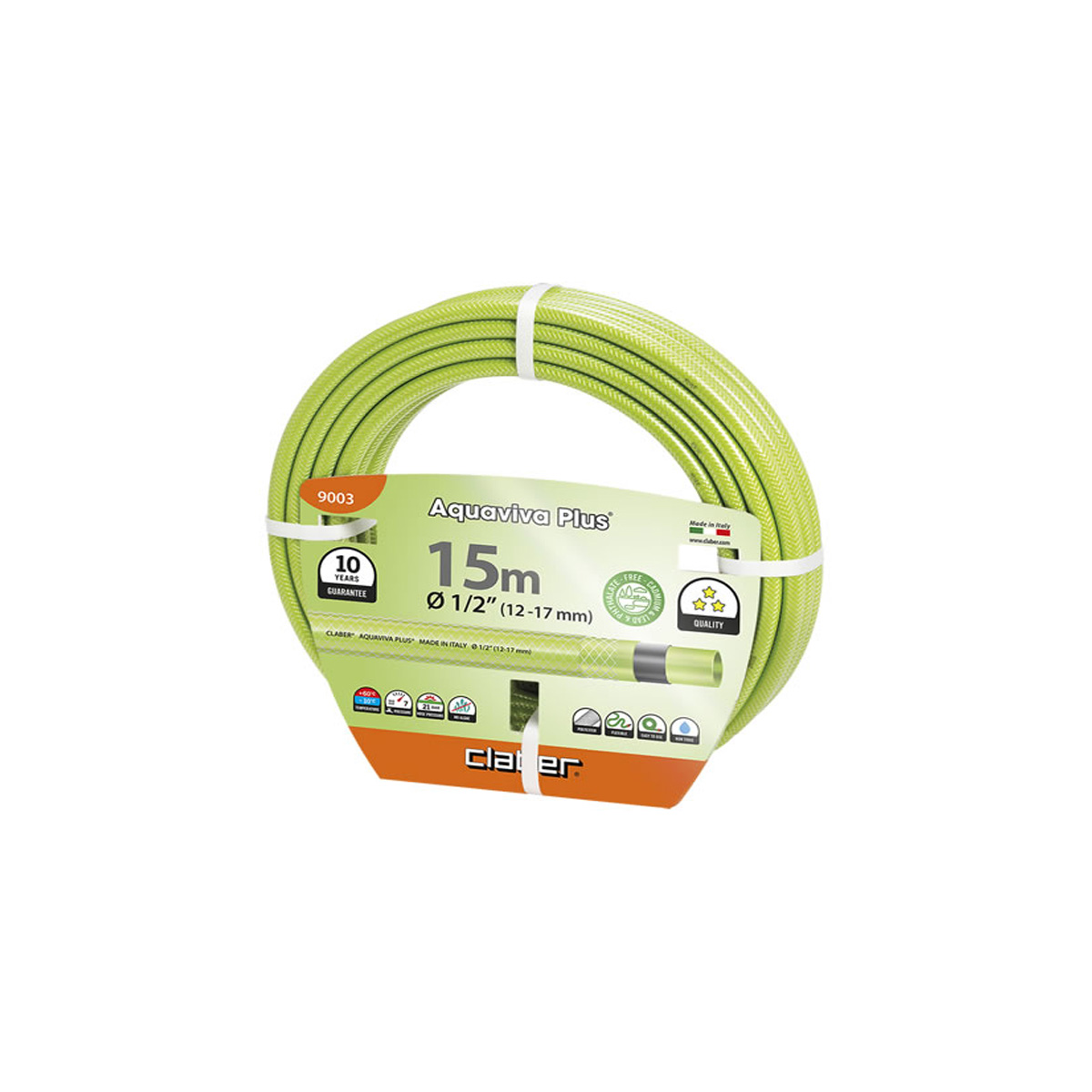 CLABER HOSE GREEN AQUAVIVA PLUS