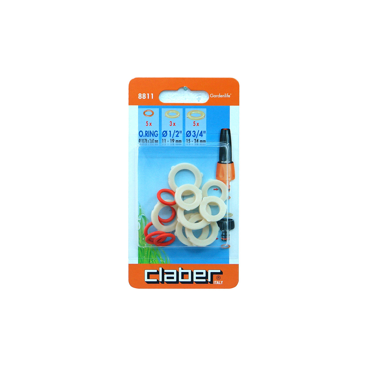 CLABER 8811 O-RINGS AND WASHER SET