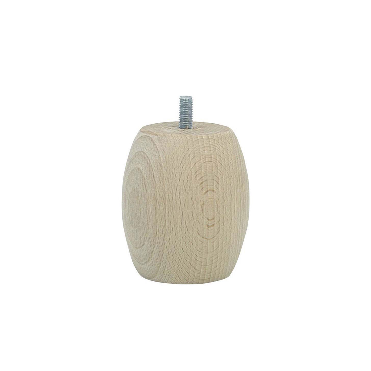 FURNITURE LEG ROUND 90XΦ85MM WOODEN