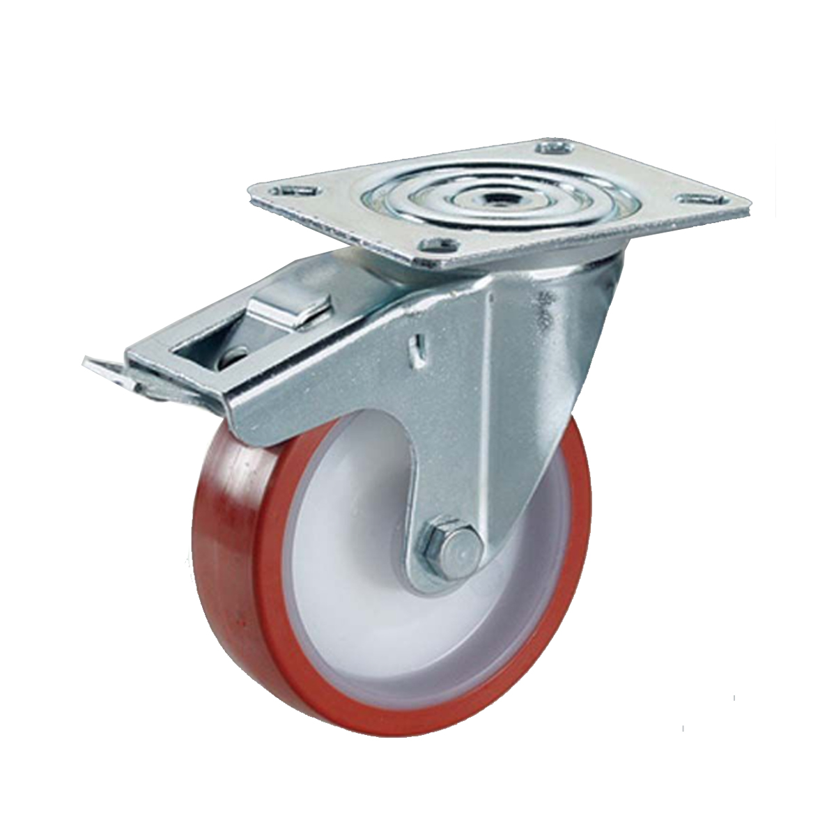 WHEEL WITH FLANGE NYBPX/2 BROWN