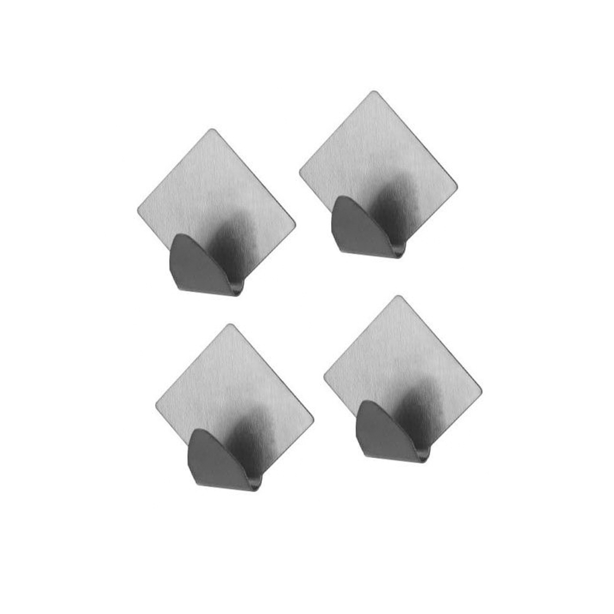 ADHESIVE WALL HANGER S/S 4 PCS