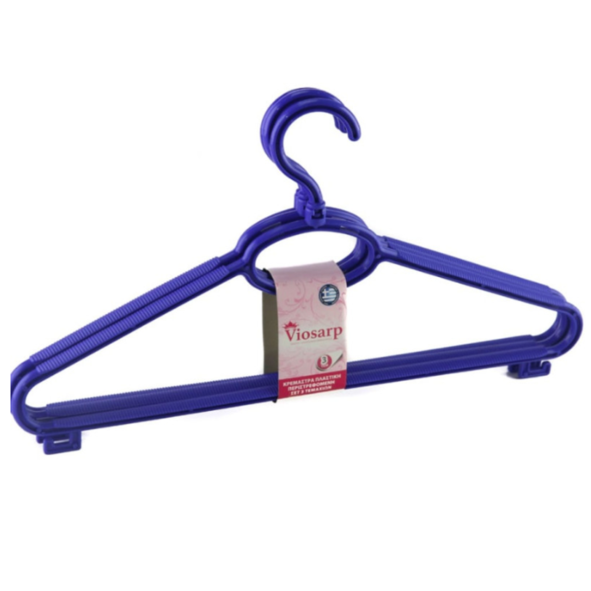 VIOSARP HANGER ROTATING PLASTIC 3PCS NO95