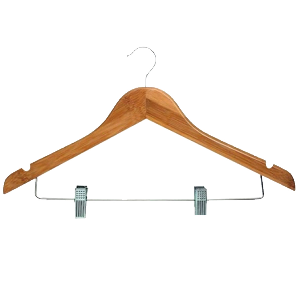 VIOSARP WOODEN HANGER WITH CLIP 44CM