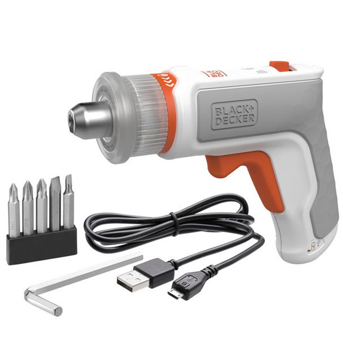 BLACK + DECKER ELECTRIC BATTERY SCREWDRIVER BCRTA01-XJ 3.6V