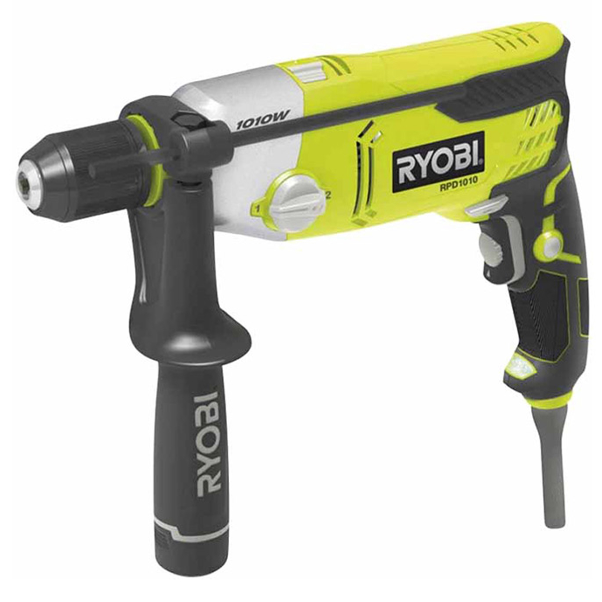 RYOBI PERCUSSION DRILL 2-SPEEDS 1010W RPD1010-K