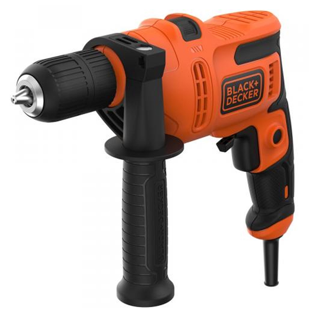 BLACK + DECKER TWO-SPEED IMPACT DRILL BEH200-QS 500W