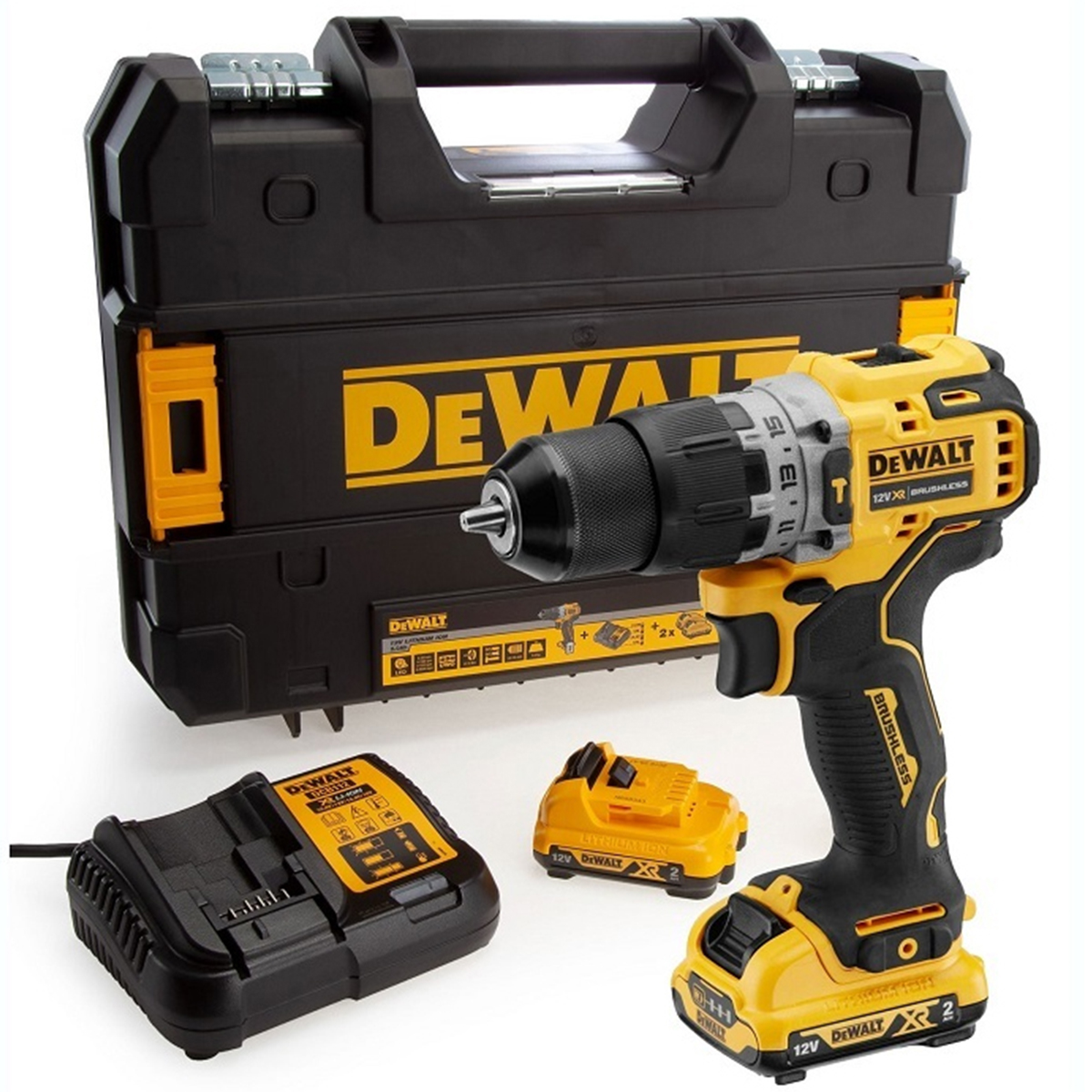 DEWALT IMPACT DRIVER 2.0AH 12V DCD706D2-QW