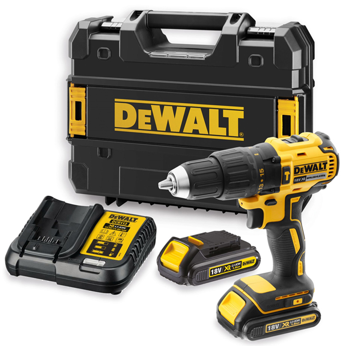 DEWALT IMPACT DRIVER 1.5AH 18V BRUSHLESS-TSTA.