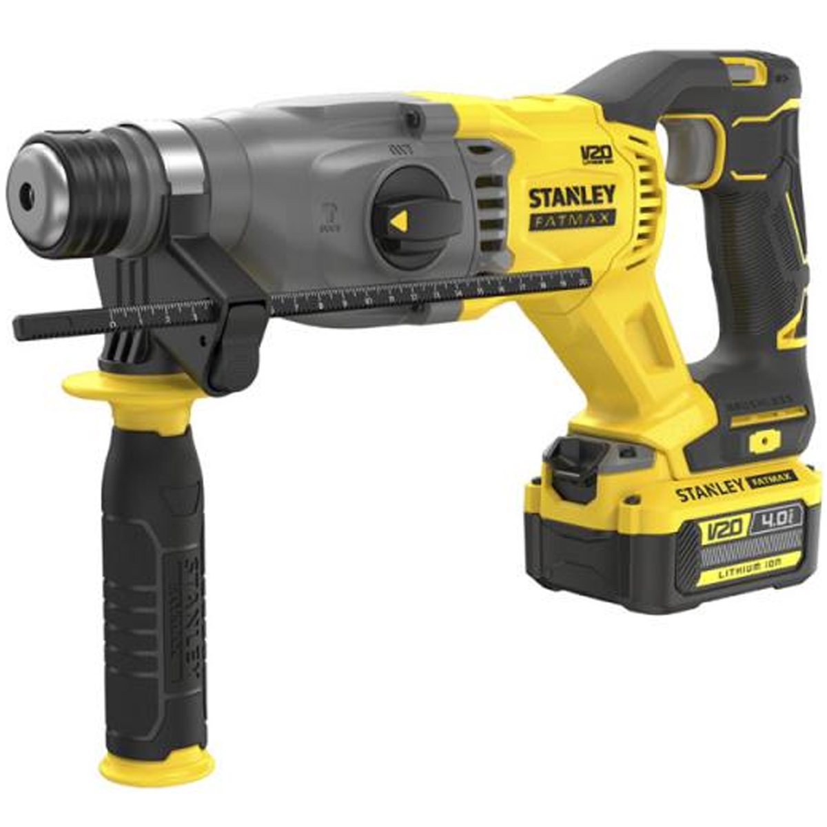 STANLEY SFMCH900M22-QW - 18V - 4.0 AH SDS PLUS BRUSHLESS COMBINATION HAMMERS