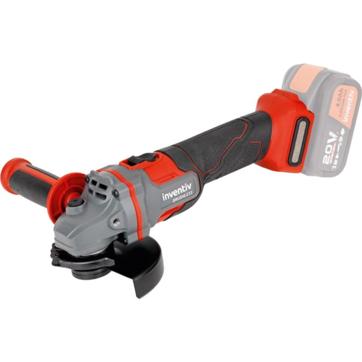 INVENTIV ANGLE BATTERY WHEEL 125MM 20V