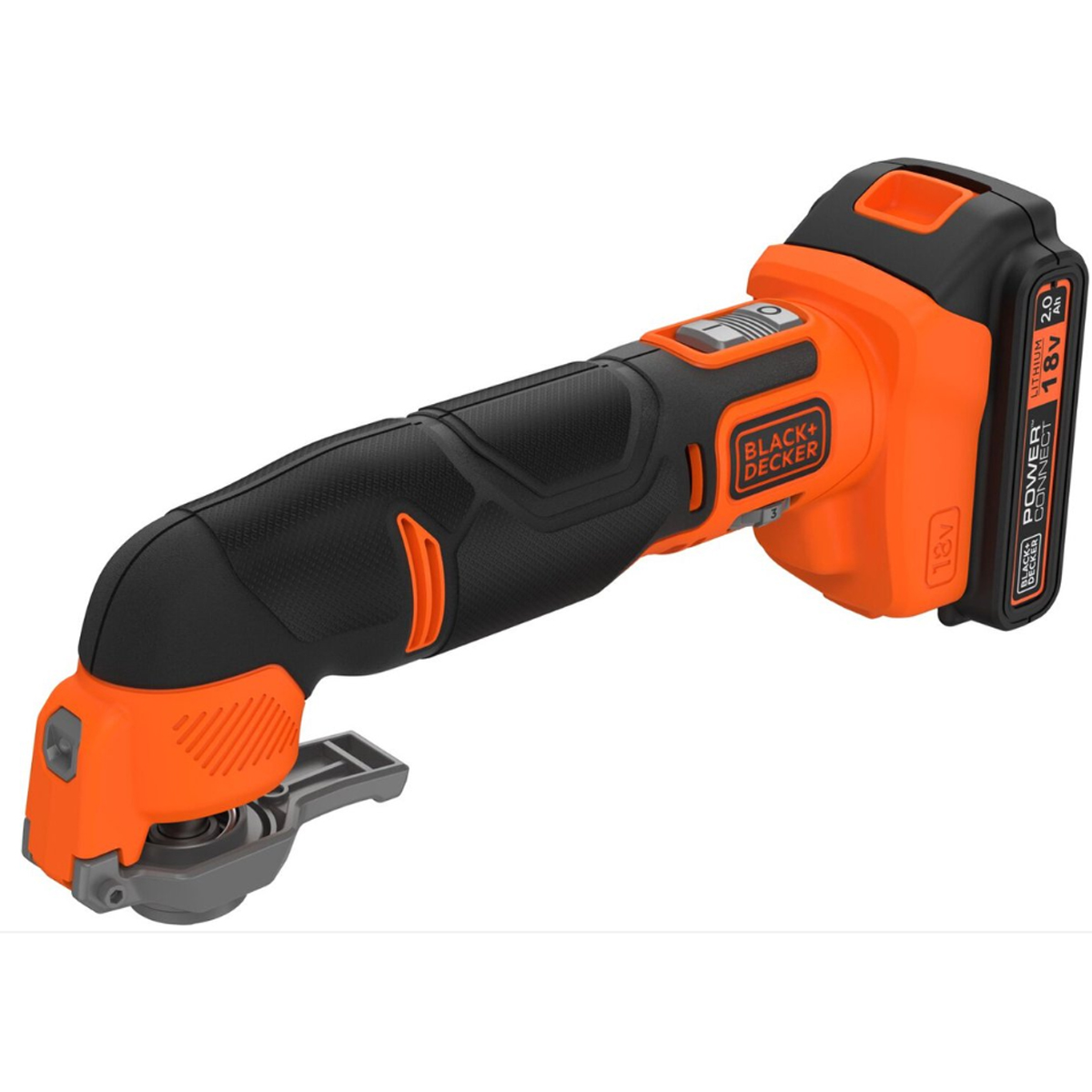 BLACK + DECKER MULTITOOL 18V 2.0AH-400MA BDC0S18D1K-QW