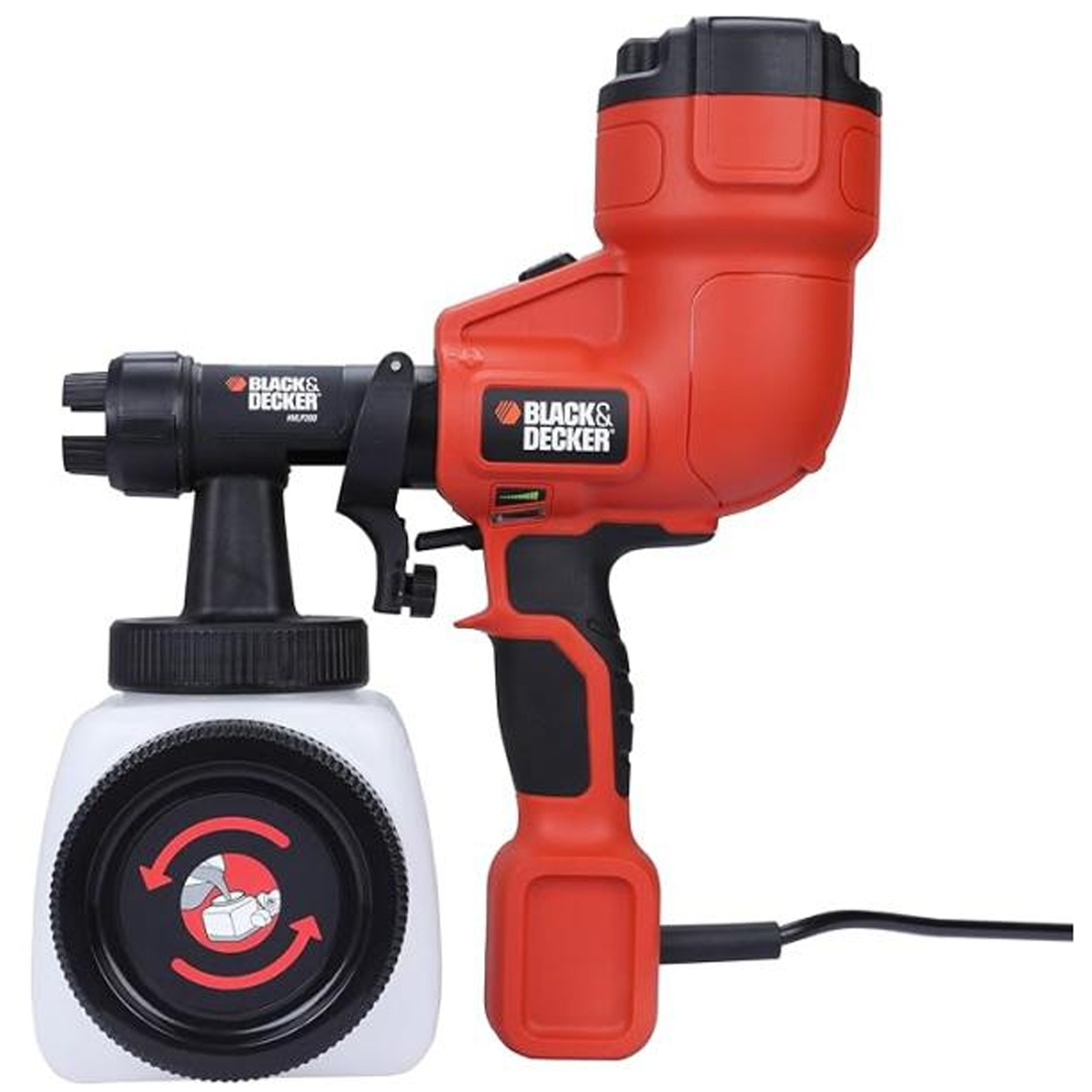 BLACK + DECKER  ELECTRIC PAINT GUN 400W LIGHT USE HVLP200-QS