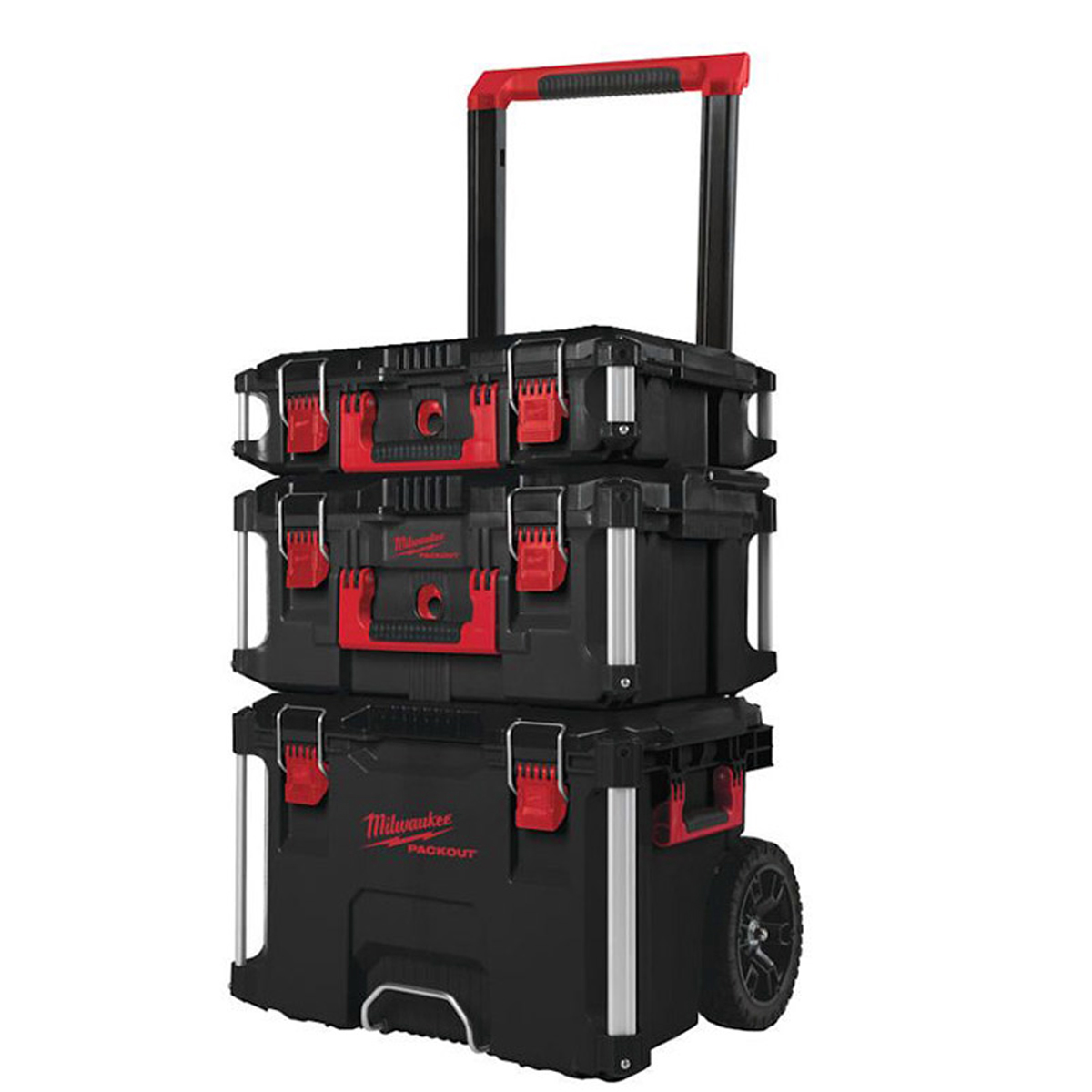 MILWAUKEE  3 PIECE PACKOUT TOOLBOX SET 4932464244