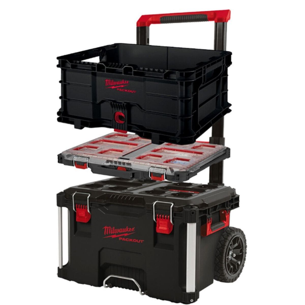 MILWAUKEE PACKOUT 3-PIECE TOOLBOX SET (172252)