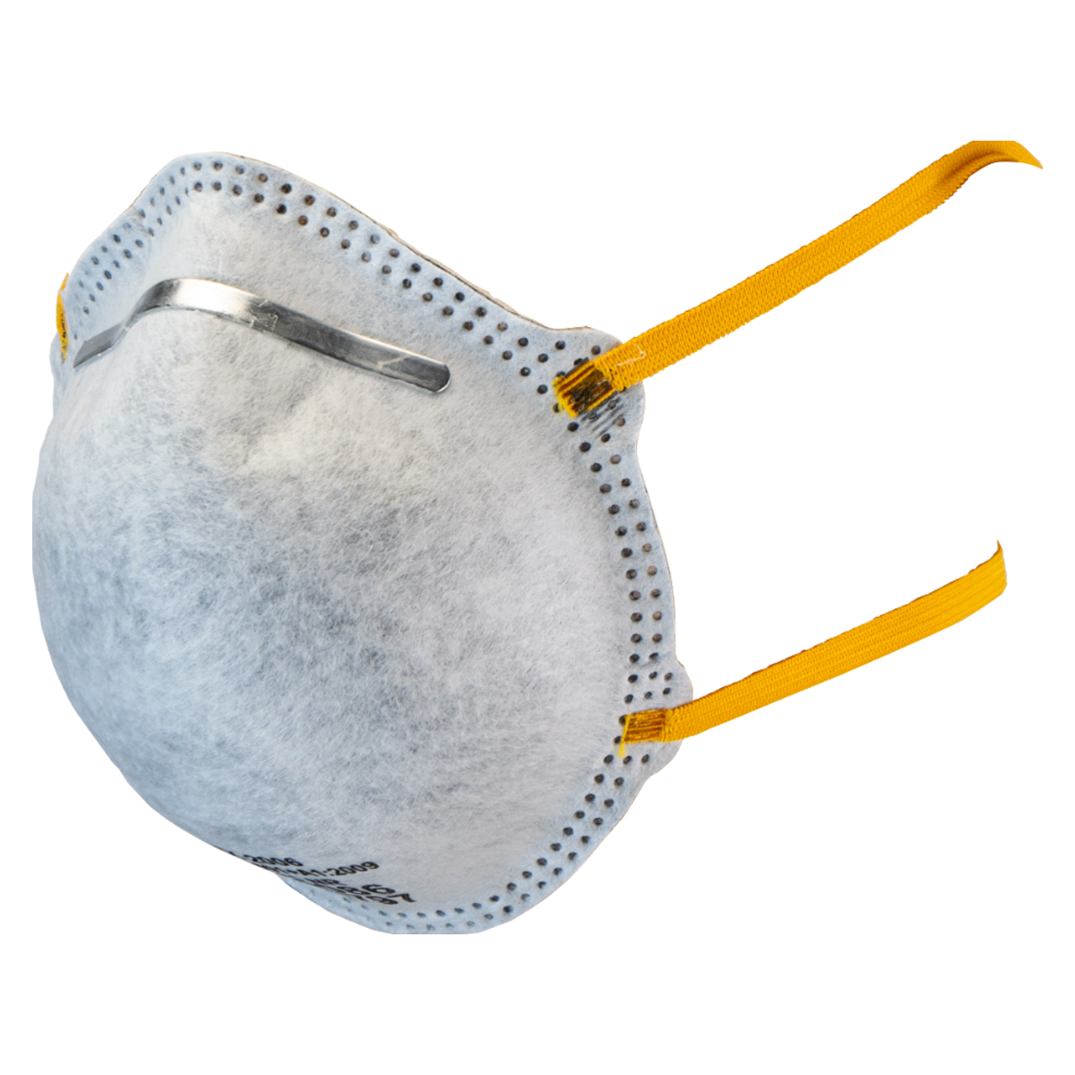 FFP1 PROTECTIVE MASK FROM DUST AND SMOKE CUP FILTER ACTIVATED CARBON