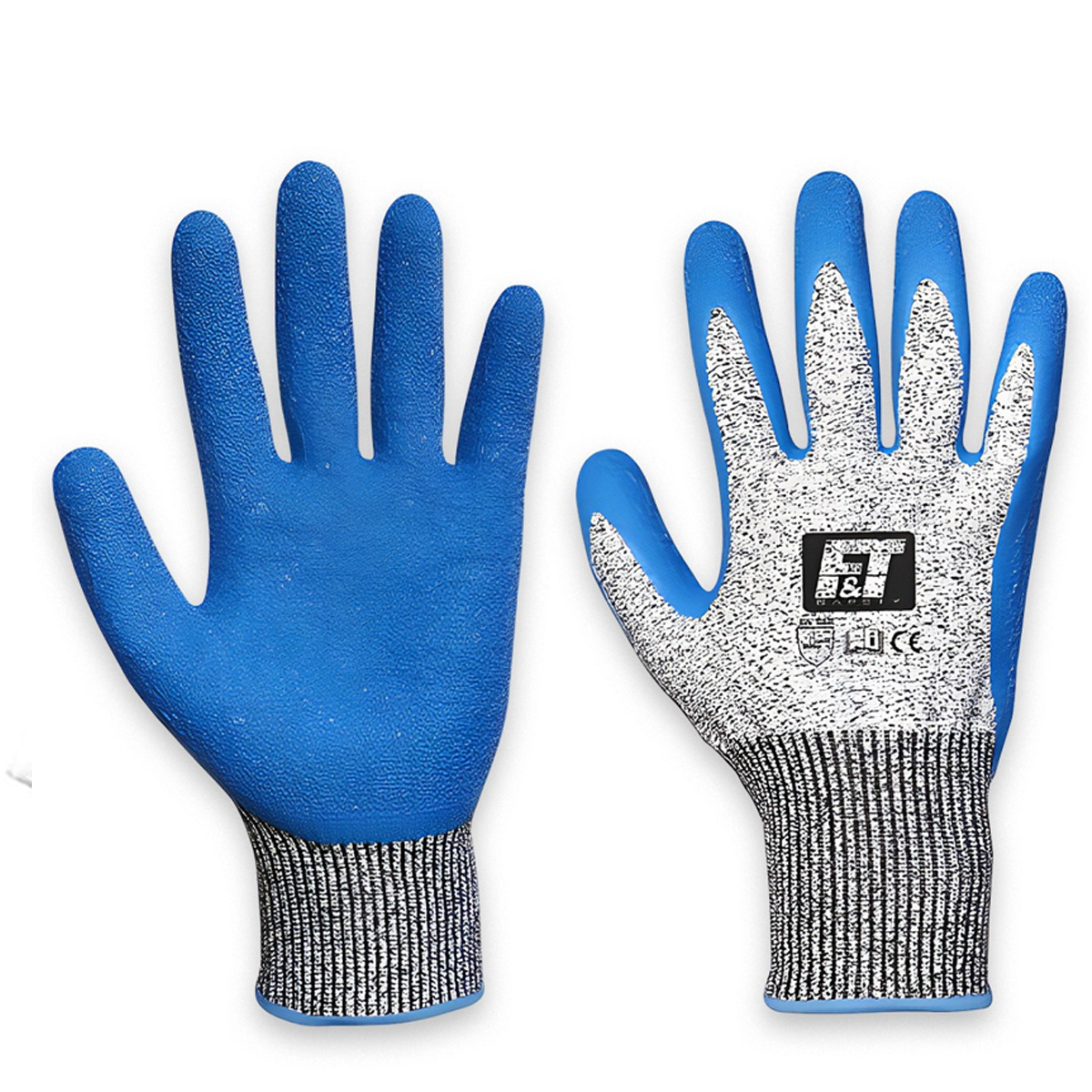 LATEX WORK GLOVES ANTICUT N10