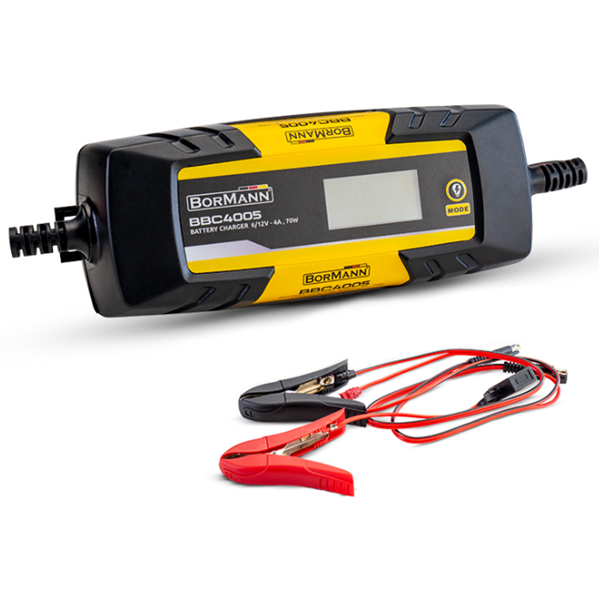 BORMANN BATTERY CHARGER 6/12V -4A 70W BBC4005