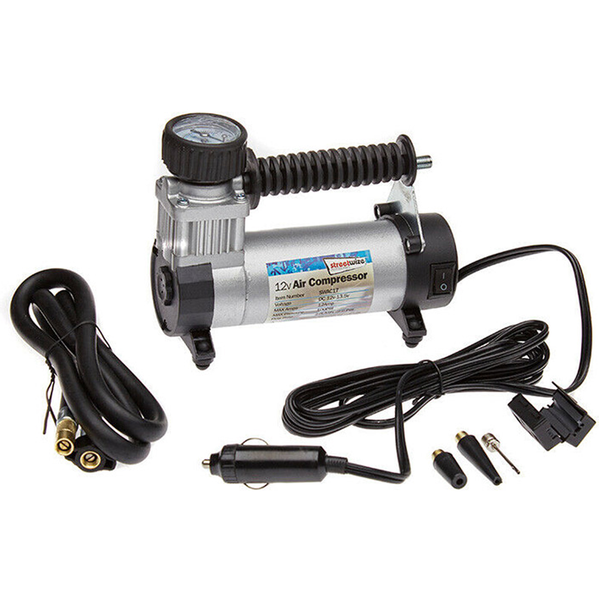 STREETWIZE METAL AIR COMPRESSOR SAHARA SWAC17