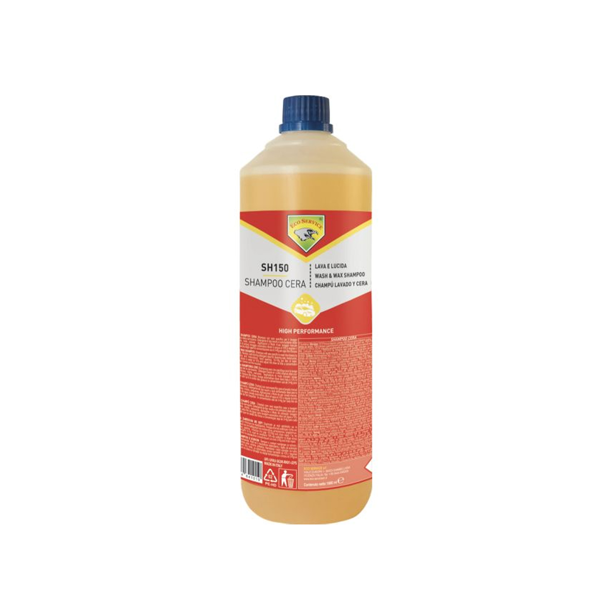 CAR SHAMPOO WITH WAX ECO SERVICE SHAMPOO CERA 1L