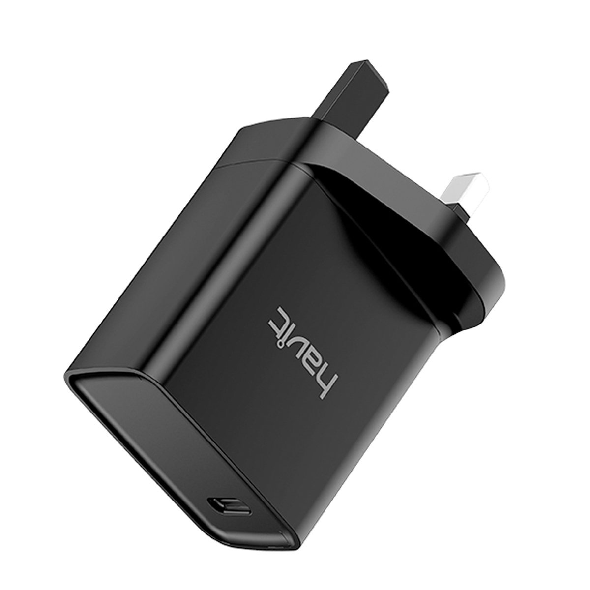 HAVIT WALL CHARGER PLUG WITH USB-C 20W BLACK
