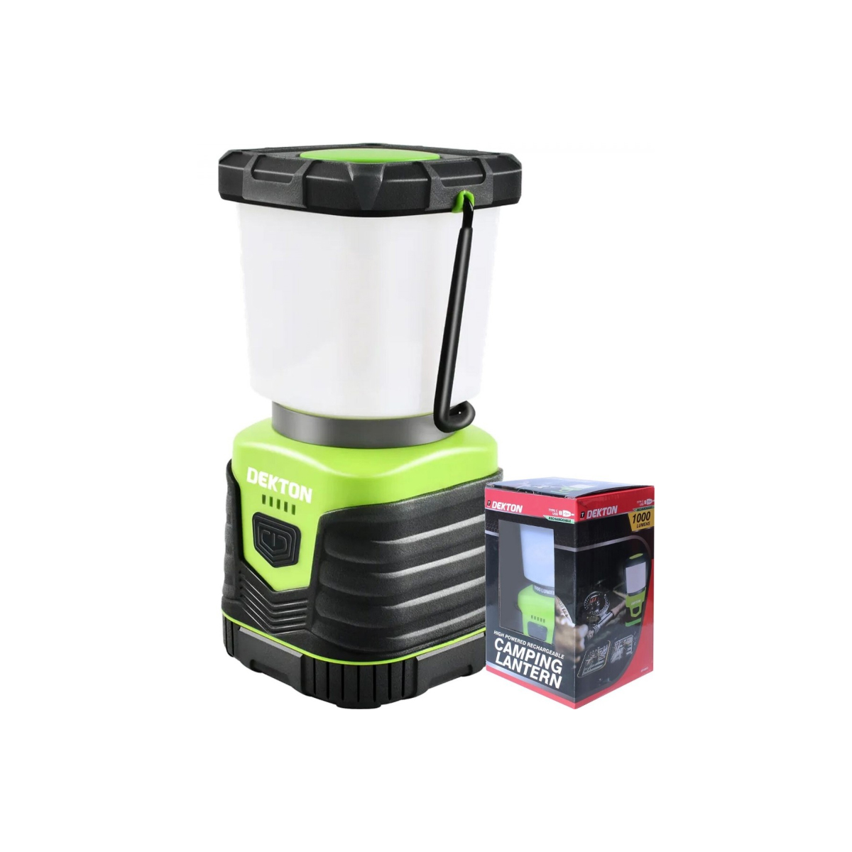 RECHARGEABLE LED CAMPING LAMP