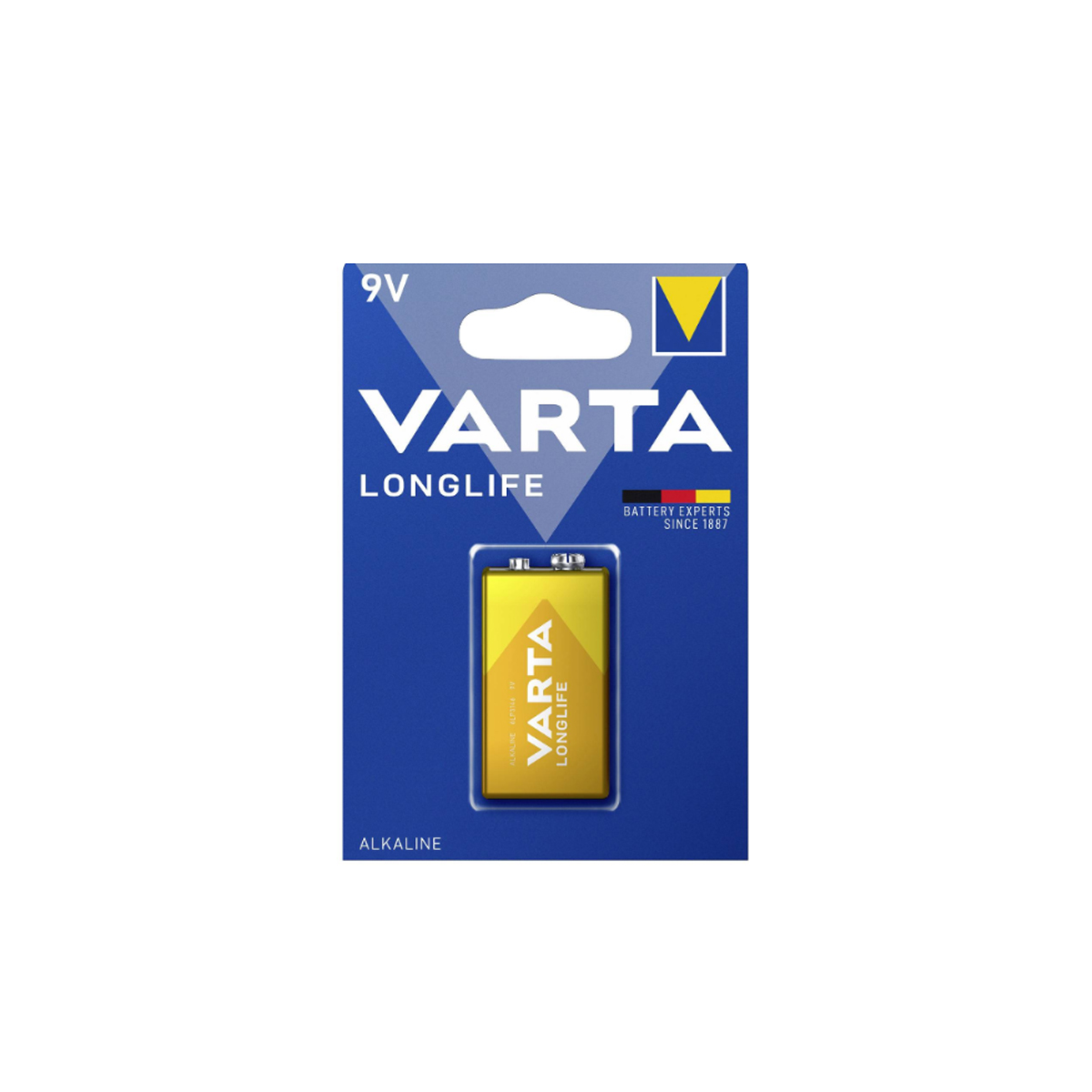 VARTA ALKALINE BATTERY 9V