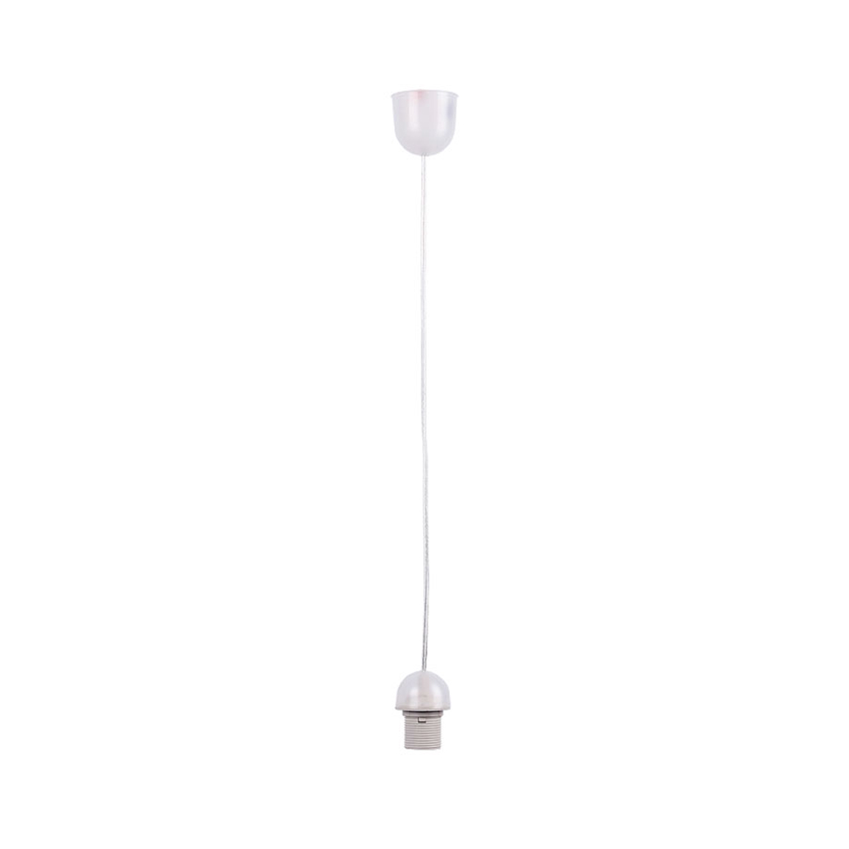 LAMPHOLDER HANGING FOR LIGHTINGS E27 TRANSPARENT