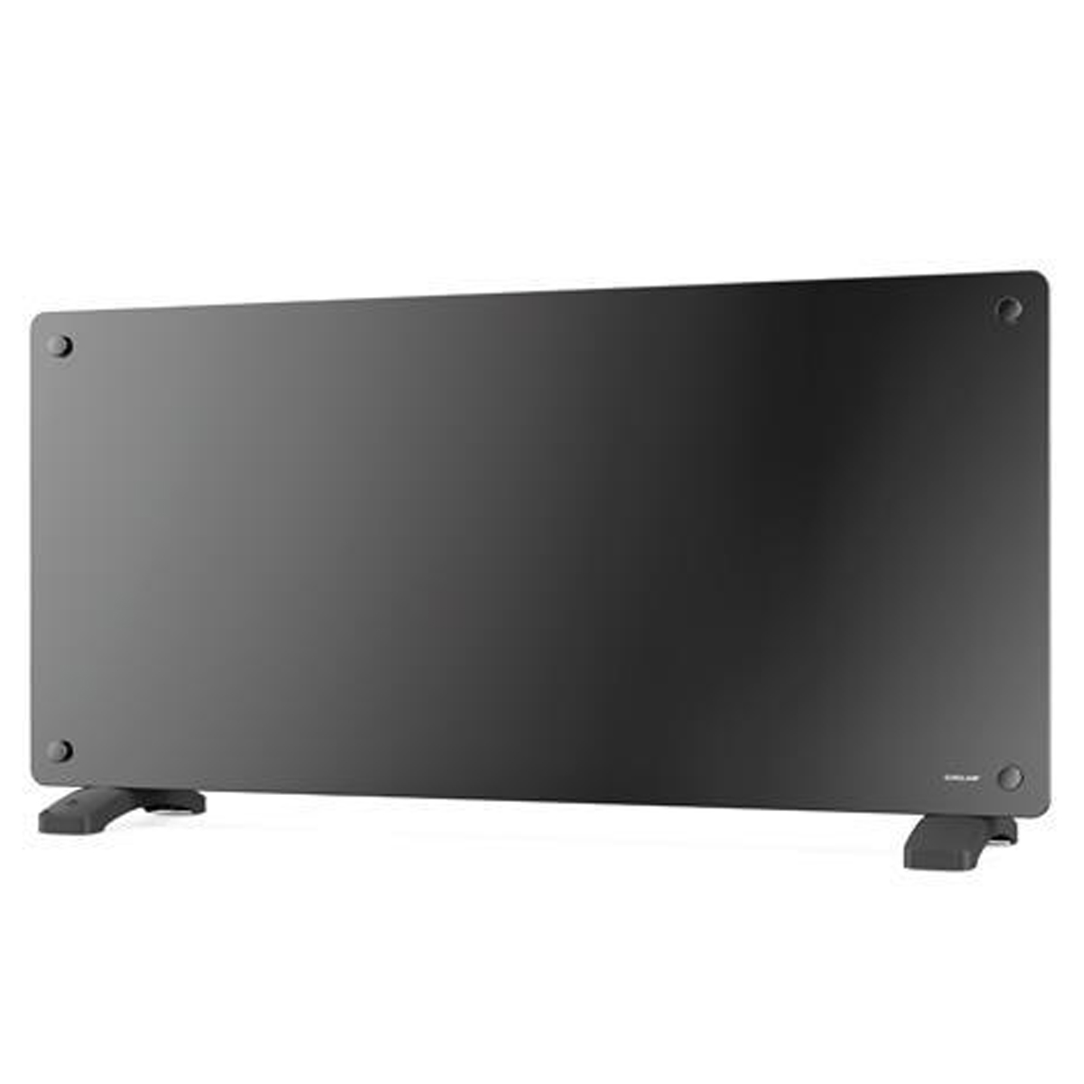 GLASS HEATING PANEL 2000W BLACK