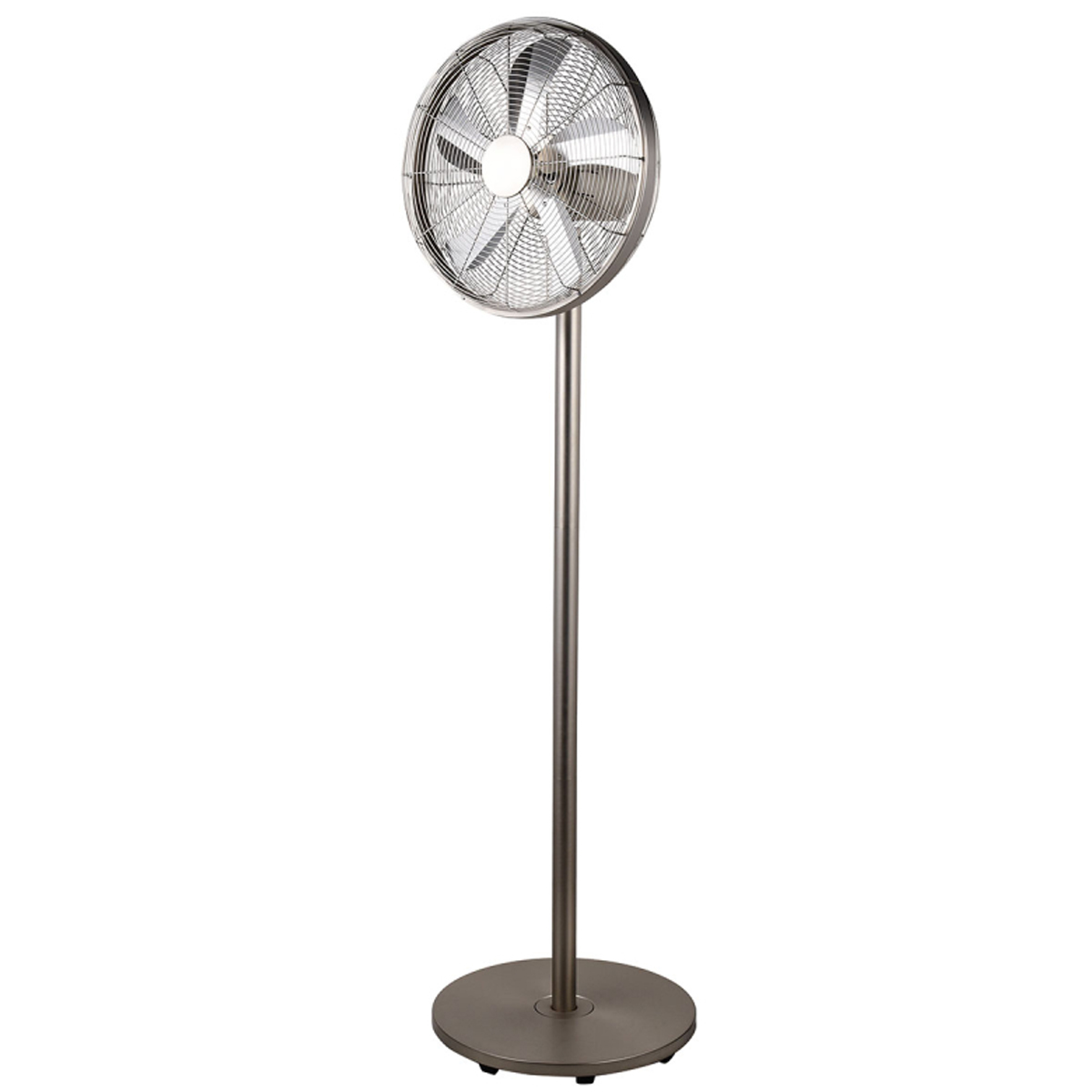 EUROLAMP FAN WITH STAND Φ40 60W INOX VINTAGE