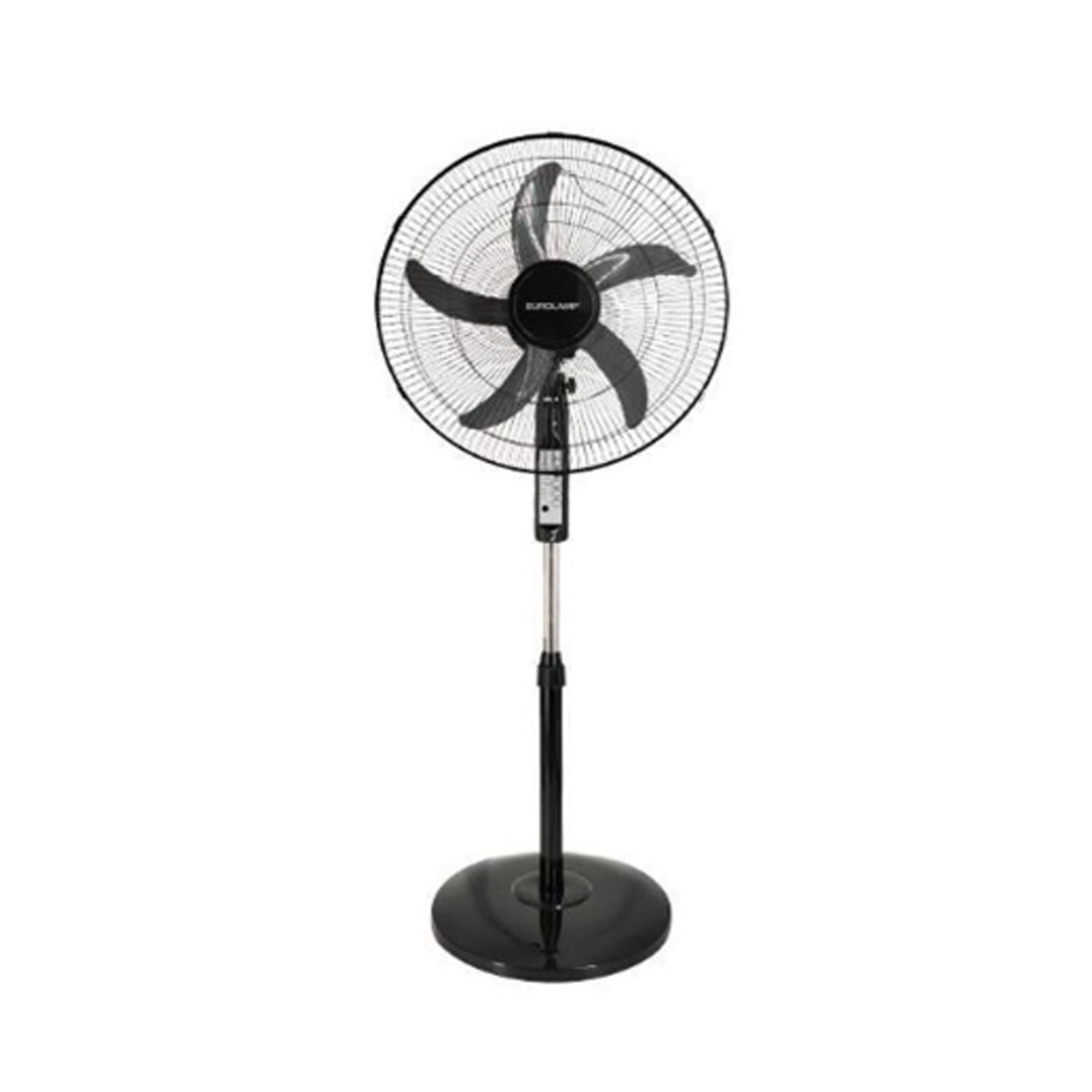 EUROLAMP 60W STANDARD FAN WITH REMOTE CONTROL BLACK