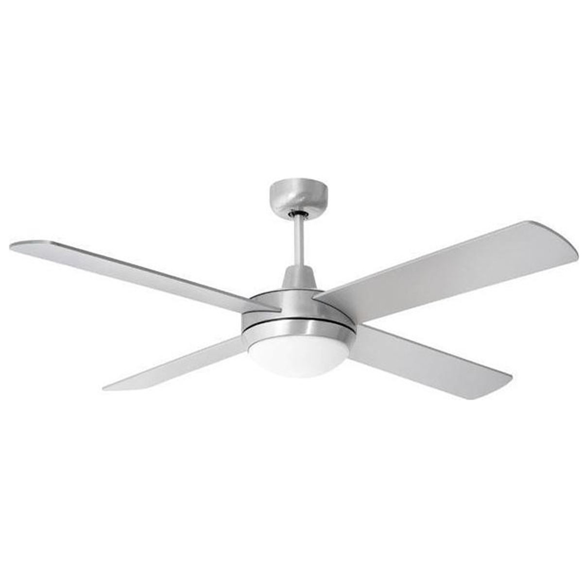 EUROLAMP CEILING FAN WITH LIGHT 130CM 70W NICKEL