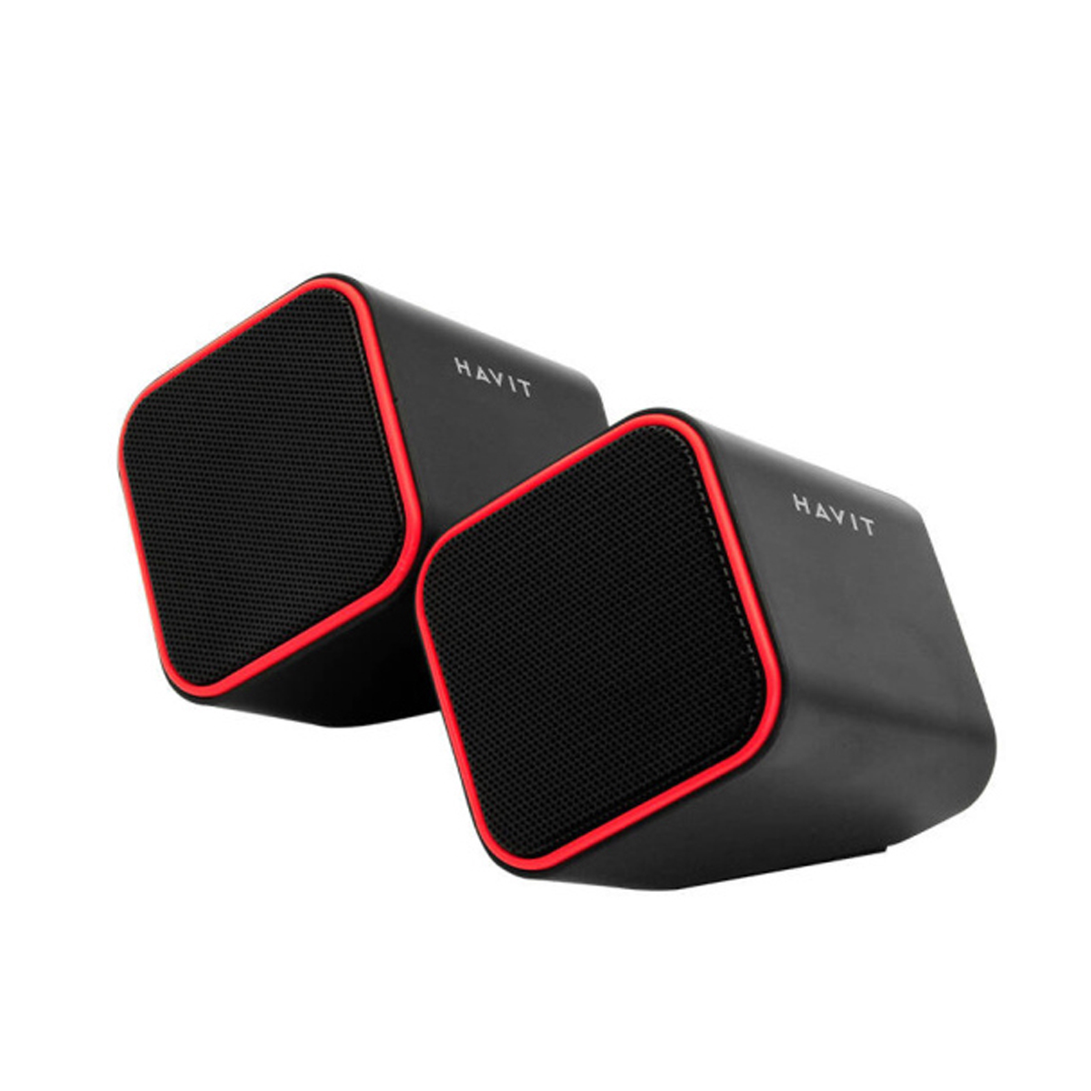 HAVIT USB SPEAKER 6W BLACK/RED