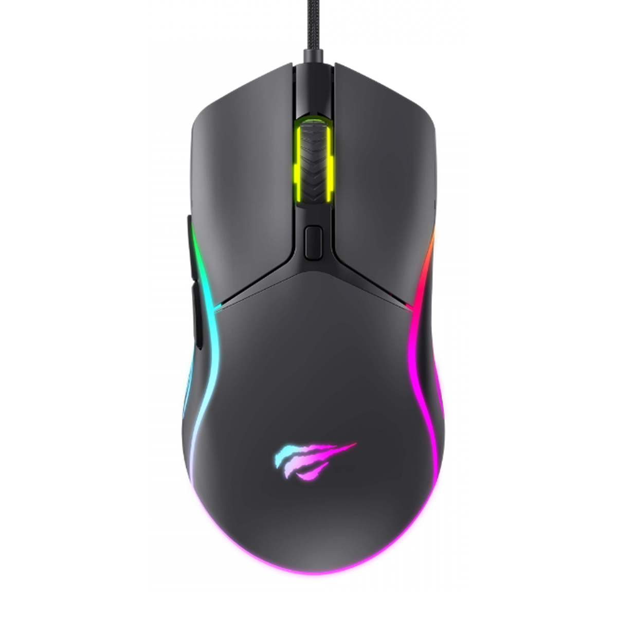 HAVIT WIRED GAMING MOUSE BLACK
