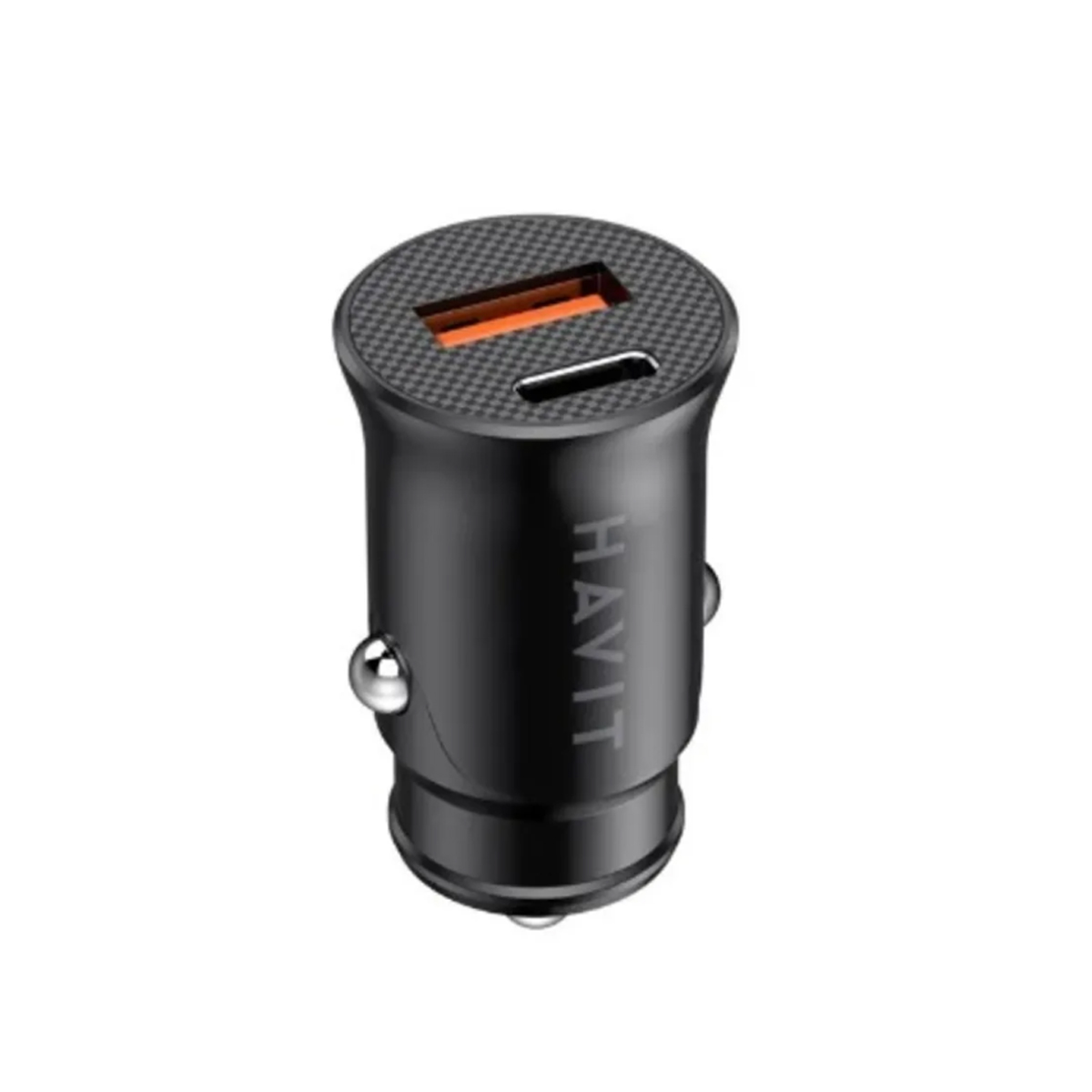 HAVIT CAR CHARGER USB & USB-C 20W BLACK
