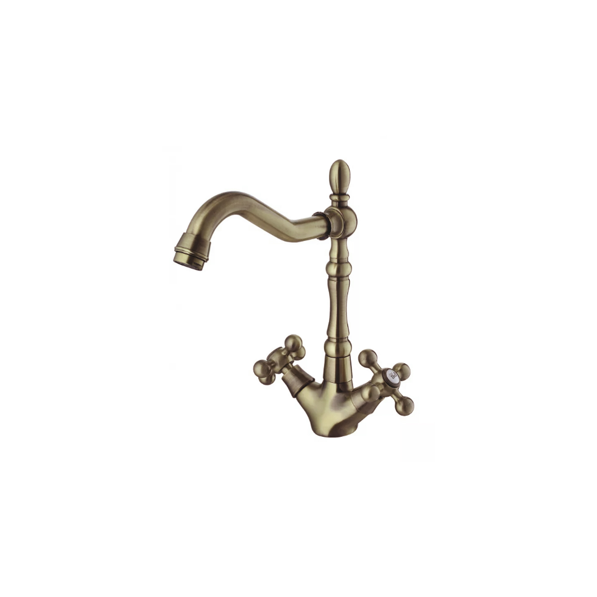 INTER CERAMIC ALGARA WASHING MIXER WITH LONG NECK BRONZE 7002853