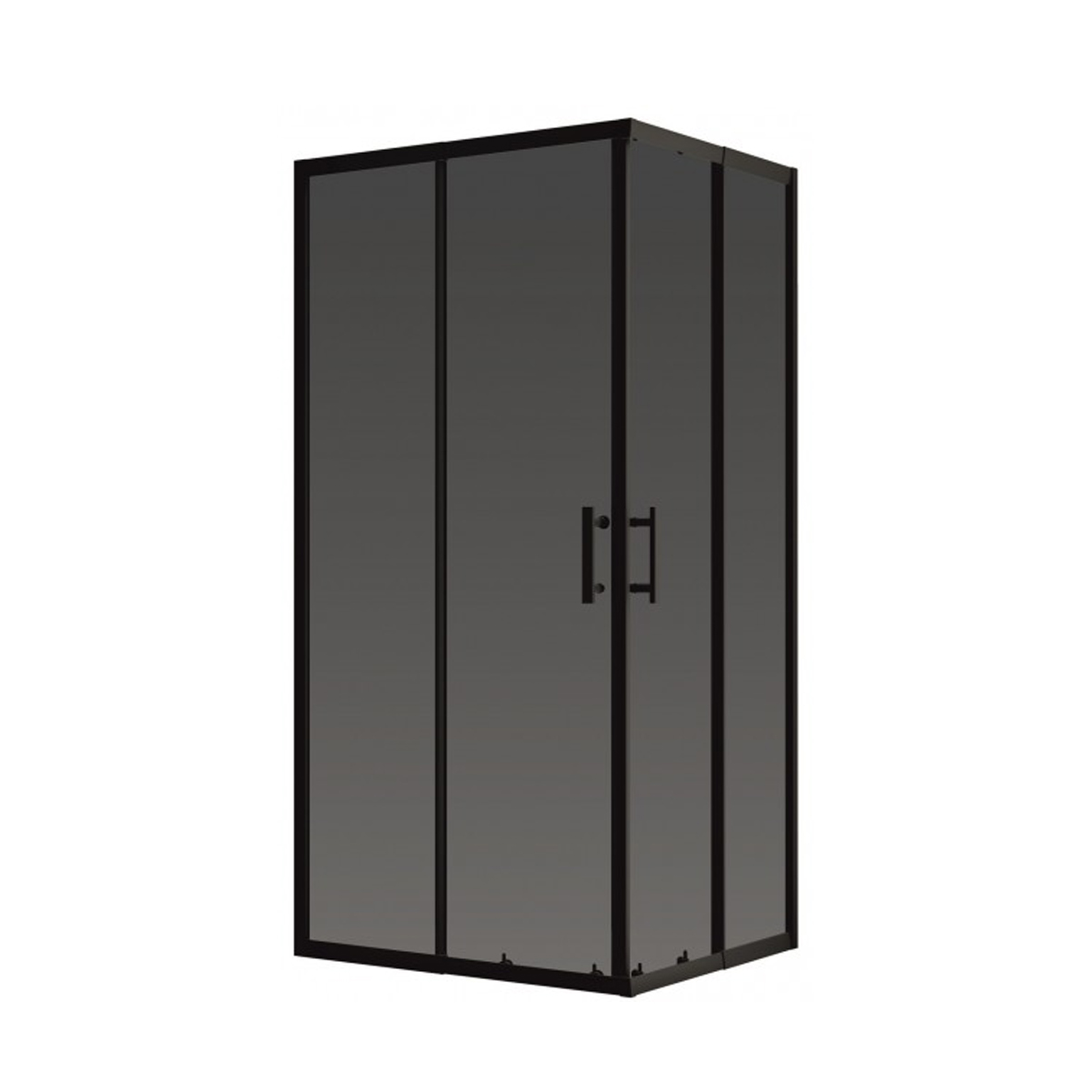 INTER CERAMIC SHOWER CABIN BLACK