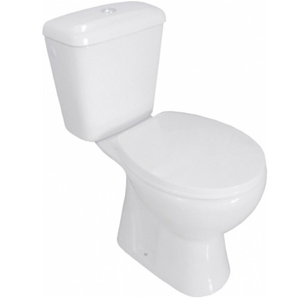 INTER CERAMIC TOILET 1072S FULL SYSTEM S-TRAP WHITE