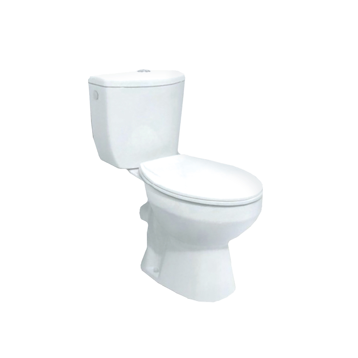INTER CERAMIC TOILET 6576S FULL S-TRAP SYSTEM WHITE