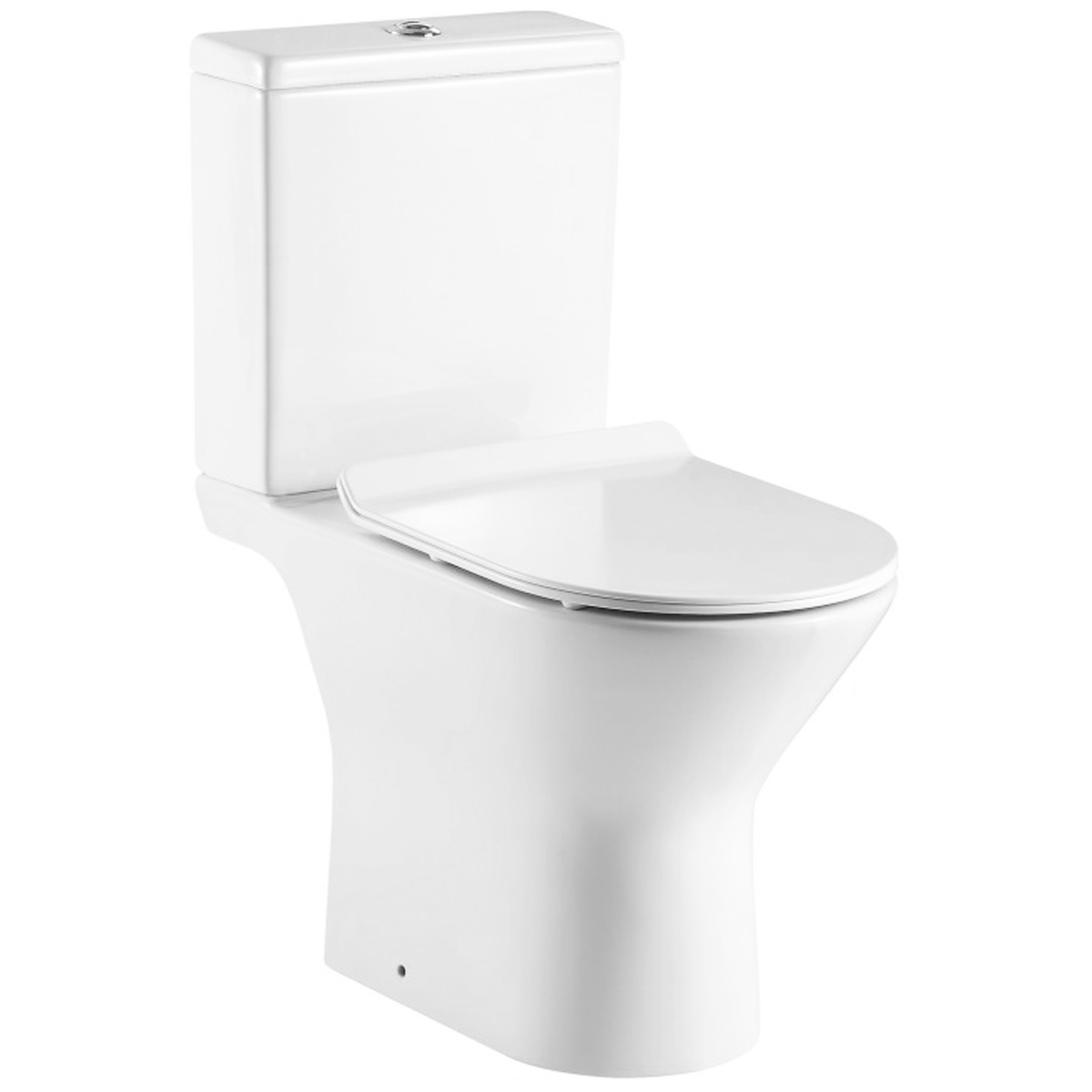 TOILET 7937 COMPLETE S-TRAP SYSTEM WHITE