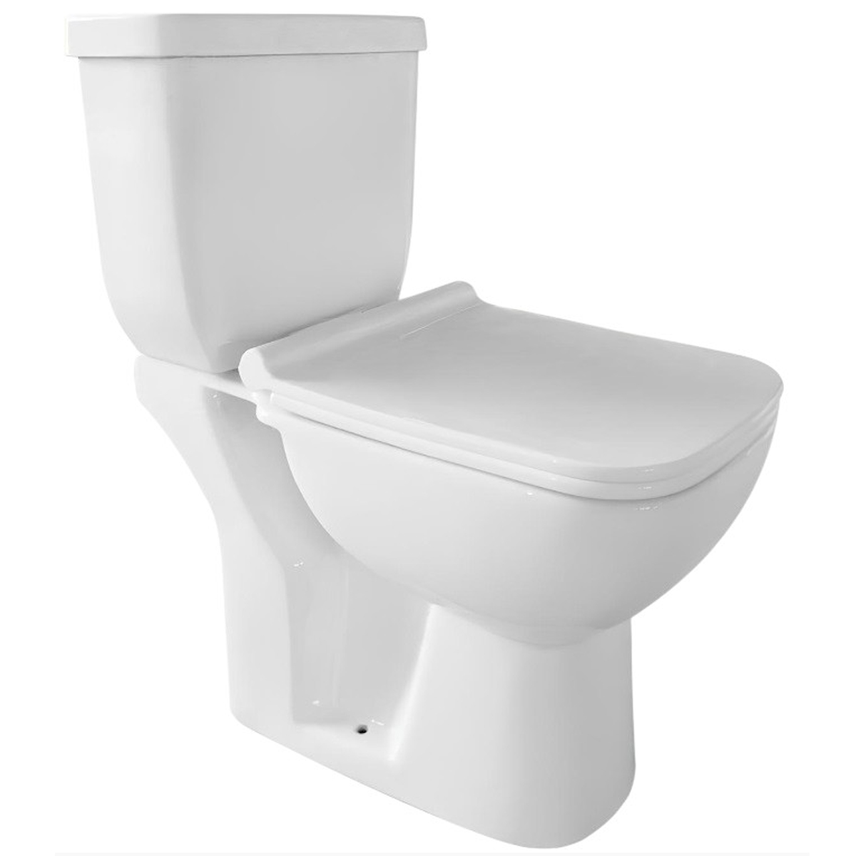 TOILET 8036 PP RIMLESS S COMPLETE S-TRAP SYSTEM