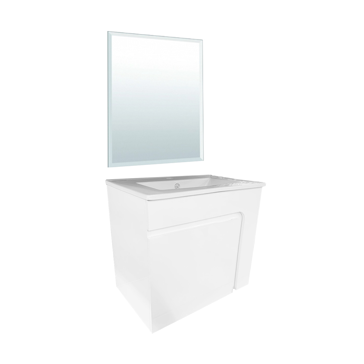 INTERCERAMIC BATHROOM FURNITURE WITH WASHBASIN AND MIRROR
