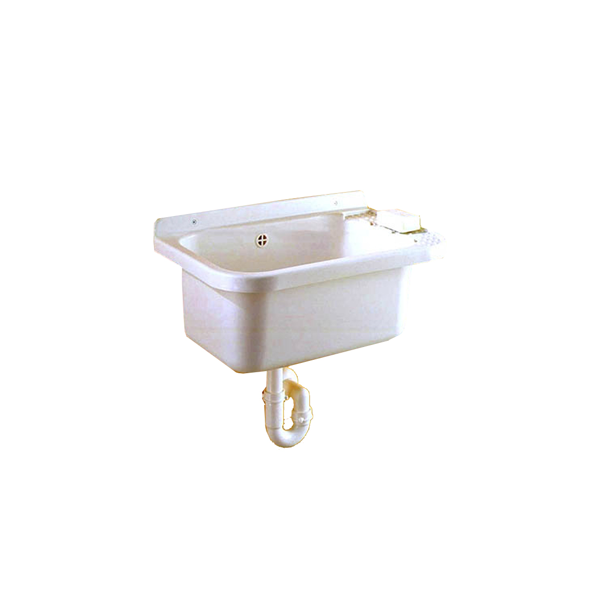 SINK 60X42X30 WHITE POLYPROPYLENE
