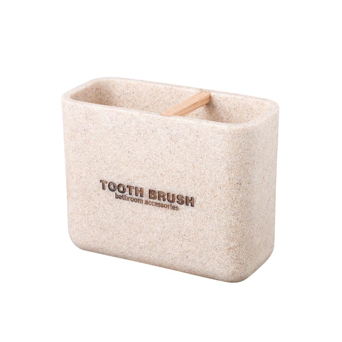 DAKAR TOOTHBRUSH CONTAINER 14 X 6.5 X 10.7 CM