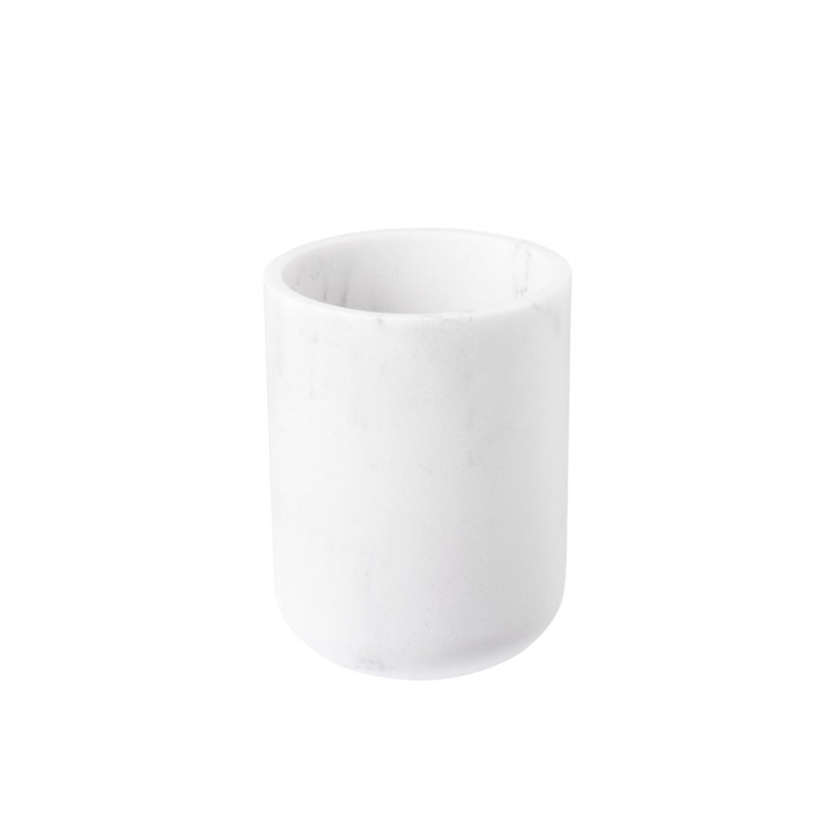 BIANCO CONTAINER FOR BATHROOM ACCESSORIES 7.5 X 10CM WHITE