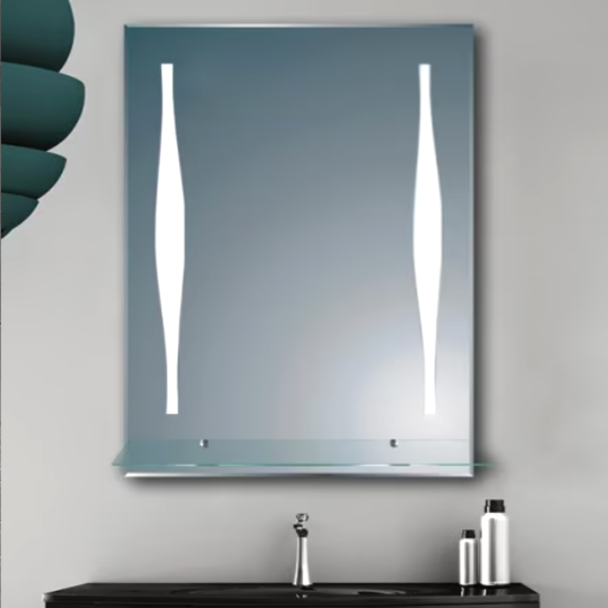 MIRROR 1595 LED 50Χ70CM